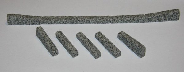 Absenkung lang für Hochbordstein Granit, Packung 2 Stk