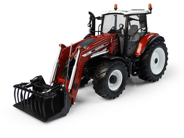 Universal Hobbies 6235 New Holland T5.120 Centenario mit 740TL Frontloader Limited Edition 1/32