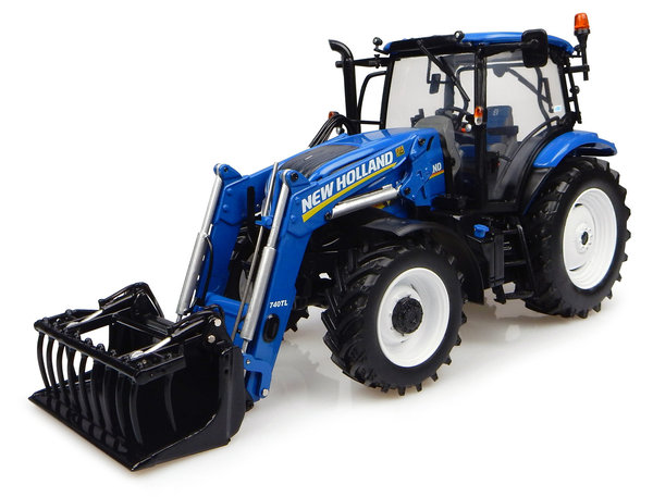 Universal Hobbies 4956 New Holland T6.145 mit Frontlader 740 TL 1/32