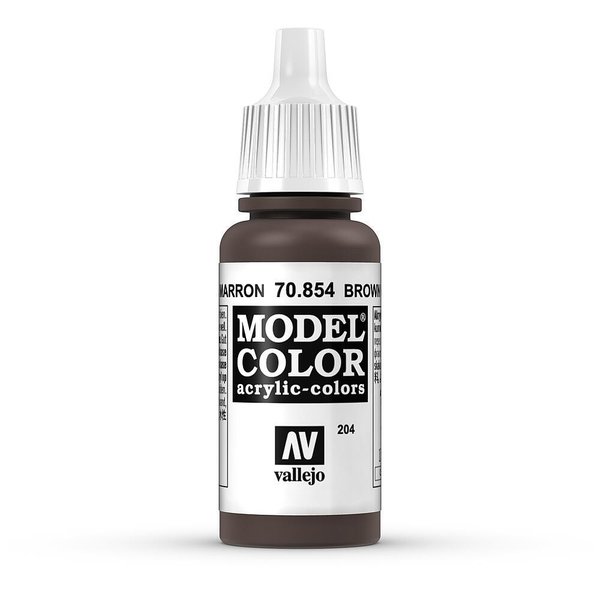 Vallejo Model Color Lasur, Braun, glänzend, 17 ml