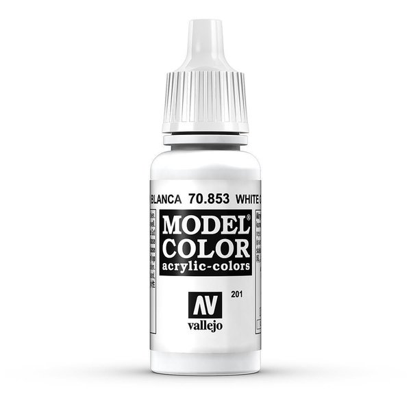 Vallejo Model Color Lasur, Weiß, glänzend, 17 ml