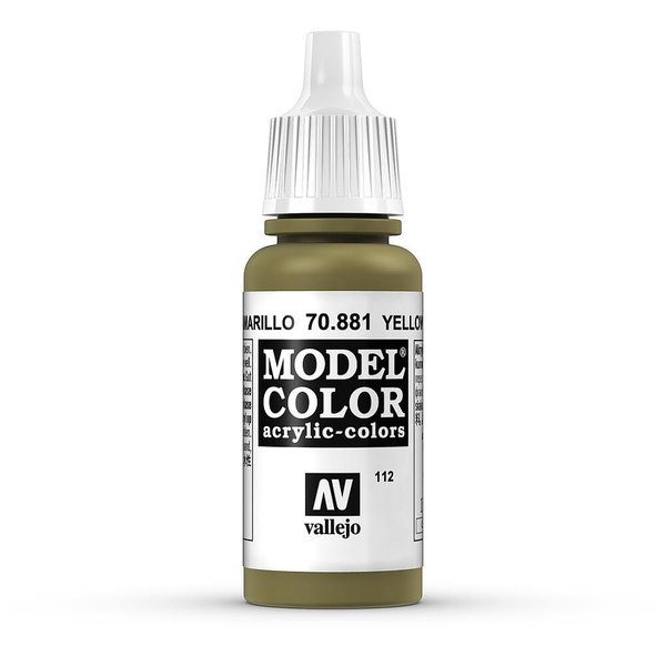 Vallejo Model Color Gelbgrün, matt, 17 ml