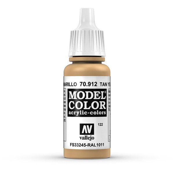Vallejo Model Color Braungelb, matt, 17 ml
