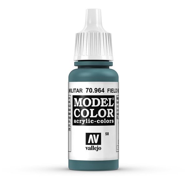 Vallejo Model Color Graublau, hell, matt, 17 ml