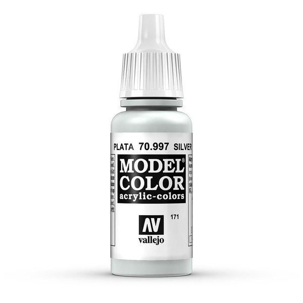 Vallejo Model Color Silber, Metallic, 17 ml