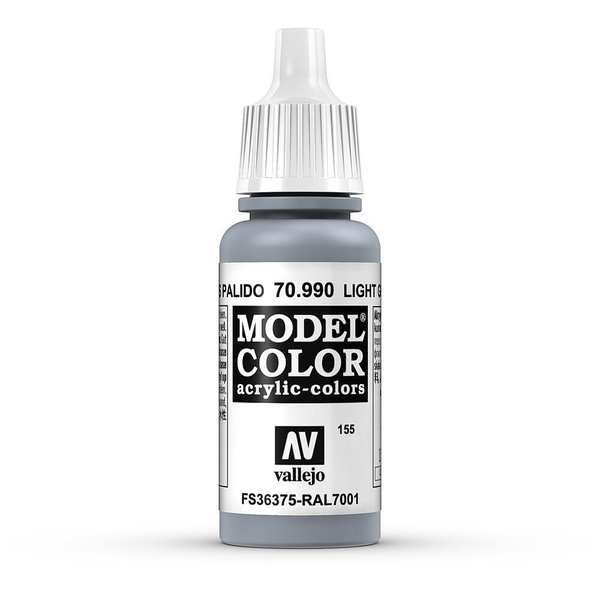 Vallejo Model Color Hellgrau, matt, 17 ml